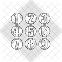 Numeros Numero Matematicas Icono