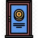 Signboard Door Coin Icon