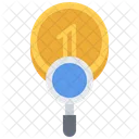 Numismatics Message Coin Icon