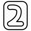 Nummer 2  Symbol