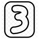 Nummer 3  Symbol