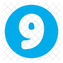 Neun Mathematik Mathe Symbol