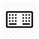 Numblock Links Rechts Symbol