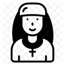 Nun Sister Religious Woman Icon