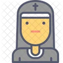 Nun Sister Priestess Icon