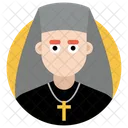 Nun Sister Christian Nanny Icon