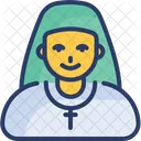 Nun Sister Woman Icon