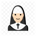 Christian Mother Nun Icon
