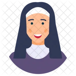 Nun  Icon