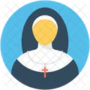 수녀 기독교인 어머니 아이콘