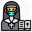 Nun Bible Occupation Icon