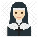 수녀 자매 사제 가톨릭 기독교 아이콘