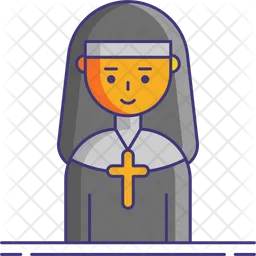 Nun  Icon