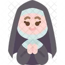 Nun Catholic Sister Icon