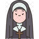 Nun Sister Catholic Icon