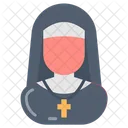 Nun Convent Girl Religious Woman 아이콘