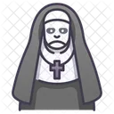 Inun Ghost Nun Ghost Woman Ghost Icon