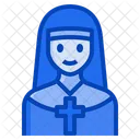 수녀 자매 사제 가톨릭 기독교 아이콘