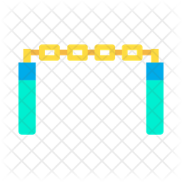 Nunchaku Icon Of Flat Style Available In Svg Png Eps Ai Icon Fonts