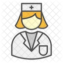 Nurse Medical Doctor Icon
