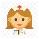 Nurse Avatar Profession Icon