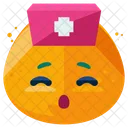 Nurse Emoji Face Icon