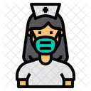 Nurse Avatar Hospital Icon