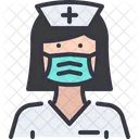 Nurse Female Woman Icon