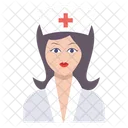 Nurse Female Women Icon