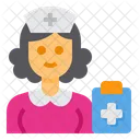 Nurse Occupation Woman Icon
