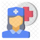 Nurse Doctor Girl Icon