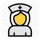 Nurse Medical Staff Icon