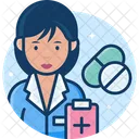 Nurse Pharmacist Doctor Icon