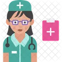 Nurse Doctor Woman Icon