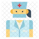 Nurse Protective Women Icon