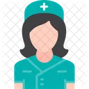 Nurse Head Healthcare Icon