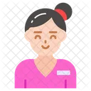 Nurse Avatar Professional Icon