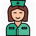 Nurse Doctor Female Assistant Icon