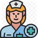 Nurse Caregiver Occupation Icon