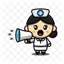 Nurse Announcement  Icon