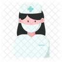 Nurse Girl With Mask  アイコン