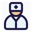 Nurse Medical Assistance Hospital Icon