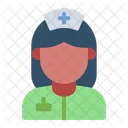 Nurse Nursing Female Icon