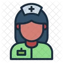 Nurse Nursing Female Icon