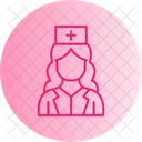 Nurse Plastic Surgery Medical Professional Icon