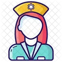 Nurse Medical Staff Attendant Icon