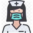 Nurse Female Woman Icon