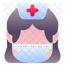 Nurse Avatar People Icon