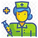 Nurse Woman Medical Icon