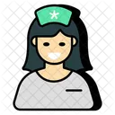 Medical Staff Nurse Doctor Assistant Icon